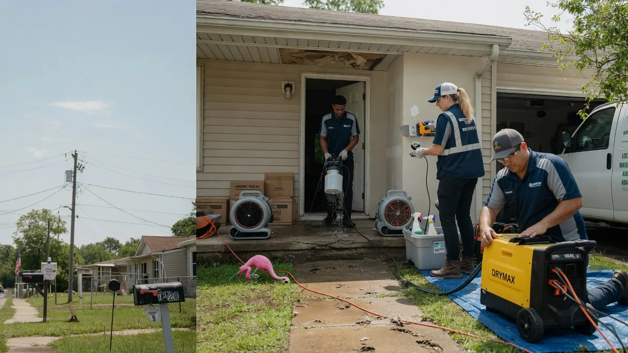 Storm Damage Water Removal in Canonsburg, PA near me